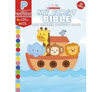 My First Bible Activity Book: Pre-K Early Literacy Letter Recognition and Letter Sounds Dot Marker Coloring Book
