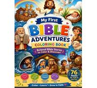 My First Bible Adventures Coloring Book (Bible Coloring Stories Series)