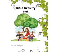My First Bible Coloring & Activity Book: Fun and Easy Bible Stories, Coloring Pages, and Activities for Kids Ages 4-6 | Learn About God’s Love Through Play and Creativity