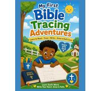 MY FIRST BIBLE TRACING ADVENTURES: My First Bible Stories & Activities! Read, trace, color, and learn about God's love every day.