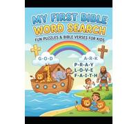 My First Bible Word Search: 100 Fun English Puzzles with Bible Verses for Kids - Learn about God and Vocabulary through Play!