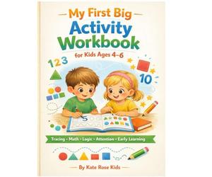 My First Big Activity Wordbook: for Kids Ages 4-6