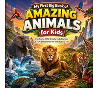 My First Big Book of Amazing Animals for Kids| Fun Facts, Wild Creatures & Educational STEM Learning for children Ages 3-10: Discoveries for Curious toddlers Boys & Girls | curiosity learning