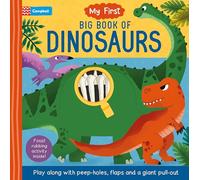 My First Big Book of Dinosaurs: Play along with giant sliders, a fossil rubbing activity and more! (Campbell My First, 6)