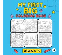 My First Big Coloring Book: Cute Animals, Cozy Rooms & Fun Activities