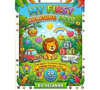 My First Big Coloring Book for Kids Ages 3-6: Fun Animals, Birds & Vehicles Coloring Book for Toddlers and Preschoolers | Easy Bold and Simple Pages for Boys and Girls