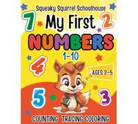 My First Big Numbers Workbook for Toddlers Ages 2-3: Easy Counting and Tracing Numbers 1-10 | Simple Preschool Learning and Coloring Activity Book for ... Educational Head Start Learning Series)