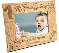 My First Birthday Photo Frame 1st Keepsake Gift (4 x 6 Inch)