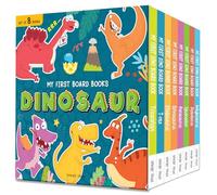 My First Board Books Dinosaur Box Set (8 Books Boxed Set)