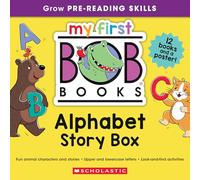 My First Bob Books - Alphabet Story Box Bind-Up Phonics, Letter Sounds, Ages 3 and Up, Pre-K (Reading Readiness)
