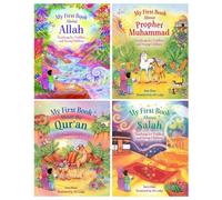 My First Book about Islam Children Collection 4 Books Gift Set (My First Book about the Allah, Prophet Muhammad, Salah & Quran)