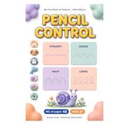 My First Book of Patterns - Pencil Control - OFF THE SCREEN!: 30 Super Fun Missions to Keep Your Toddler Busy Tracing Straight, Zigzag, Wavy & Loopy ... Ages 2-4 2026 Edition Large 8.5x11 48 Pages