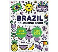 My First Brazil Coloring Book: Fun & Simple Brazilian Themed Coloring for Toddlers