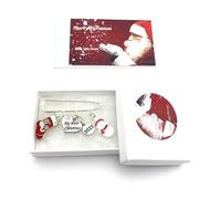 My First Christmas 2023 Keepsake Nappy Pin with Gift Box & Gift Card - Snowman, Christmas Stocking