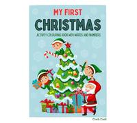 My first Christmas activity and colouring book: With words and numbers