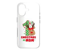 My First Christmas As a Mom Matching Family 1st Christmas Case for iPhone 17