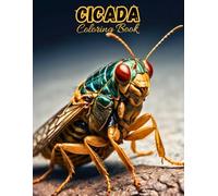My First Cicada Coloring Book: Big & Simple Bug Art for Little Hands! (INSECTS COLORING BOOKS)