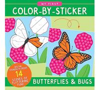 My First Color-By-Sticker Book - Butterflies & Bugs