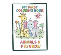 My first coloring book Animals & friends