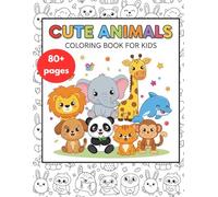 My First Coloring Book for Toddlers Ages 1-4 | Big Simple Shapes | Cute Animals | Early Learning Fun for Boys & Girls | Standard Quality