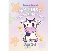 My First Coloring Book for Toddlers: Simple Animals Ages 2-5: Simple Designs for Developing Fine Motor Skills