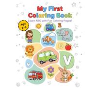 My First Coloring Book: Learn ABC with Fun Coloring Pages
