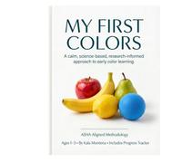 My First Colors: Real Photo Color Learning Book for Toddlers Ages 1-3: A calm, science-based approach to teaching colors using real images, ... early learning methods. (My First Words)