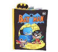 My First Comic Soft Book - Kids Preferred DC Comics The Batman Brave Little Heros Baby Crinkle Soft Sensory Book with Soft Fabric for Babies, 6.25x9 Inch