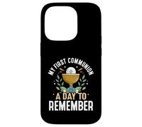 My First Communion A Day To Remember Catholic Keepsake Case for iPhone 14 Pro