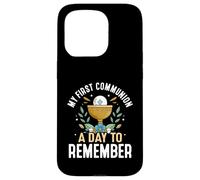 My First Communion A Day To Remember Catholic Keepsake Case for iPhone 15 Pro