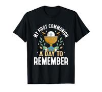 My First Communion A Day To Remember Catholic Keepsake T-Shirt