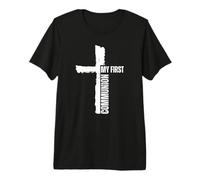 My First Communion Cross Holy Communion Christian Premium T-Shirt