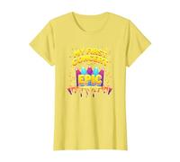 My First Concert was Epic Kids Music Festival Memory T-Shirt, Women, Lemon, XXL