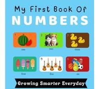 My First Counting Book for Kids Ages 2-5: Learn Numbers 1 to 50 with Fun Pictures: A Simple and Engaging Counting Book for Toddlers & Preschoolers | ... and Early Math Learning for Ages 2-5