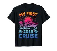 My First Cruise 2025 Family Matching Cruise Vacation Party T-Shirt