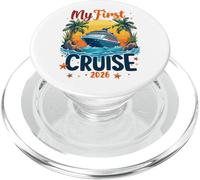 My First Cruise 2026 Family Cruising Together Vacation PopSockets PopGrip for MagSafe