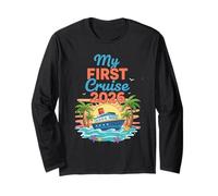 My First Cruise 2026 Family Cruising Vacation Kids Long Sleeve T-Shirt
