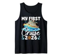 My First Cruise 2026 Family Trips Matching Couples Summer Tank Top
