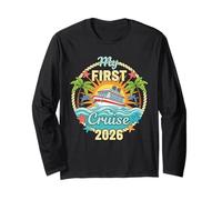 My First Cruise 2026 Family Vacation Cruising Adventure Long Sleeve T-Shirt