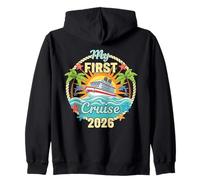 My First Cruise 2026 Family Vacation Cruising Adventure Zip Hoodie