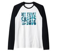 My First Cruise 2026 Funny First Time Cruise Vacation 2026 Raglan Baseball Tee
