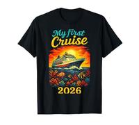 My First Cruise 2026 - Ocean Adventure Retro Art T-Shirt