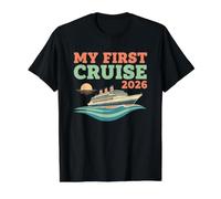 My First Cruise 2026 Value Graphic T-Shirt, Men, Black, M