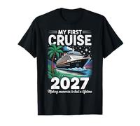My First Cruise 2027 Family Vacation Trip Ship Matching T-Shirt