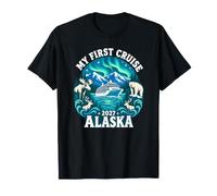 My First Cruise Alaska 2027 Shirt Northern Lights Cruise T-Shirt
