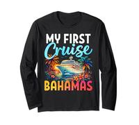 My First Cruise Bahamas First Time Cruiser Trip Long Sleeve T-Shirt