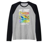 My First Cruise Cancun 2027 Vacation Trip Raglan Baseball Tee