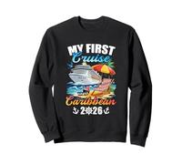 My First Cruise Caribbean 2026 Family Vacation Trip Matching Sweatshirt
