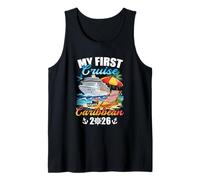My First Cruise Caribbean 2026 Family Vacation Trip Matching Tank Top
