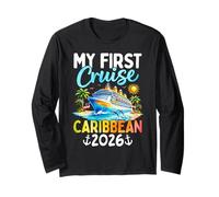 My First Cruise Caribbean 2026 Vacation Trip Long Sleeve T-Shirt
